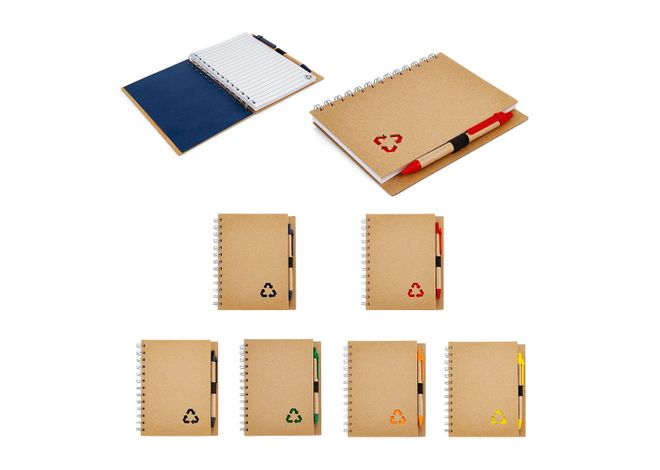 Cuaderno con Bolígrafo